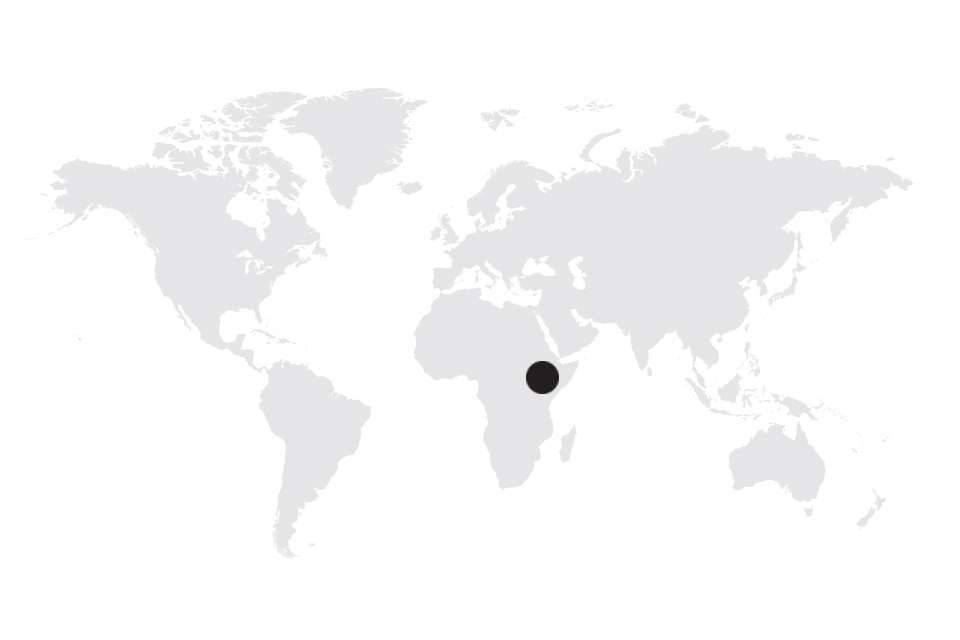 Map image of Ethiopia