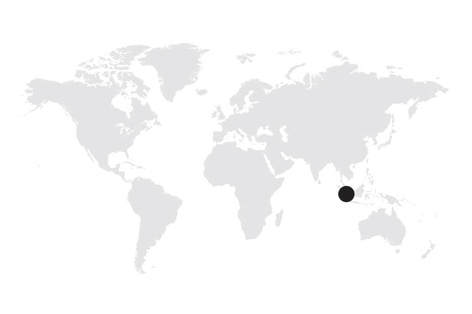 Map image of Sumatra