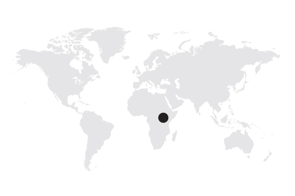Map image of Uganda