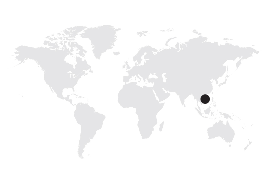 Map image of Vietnam